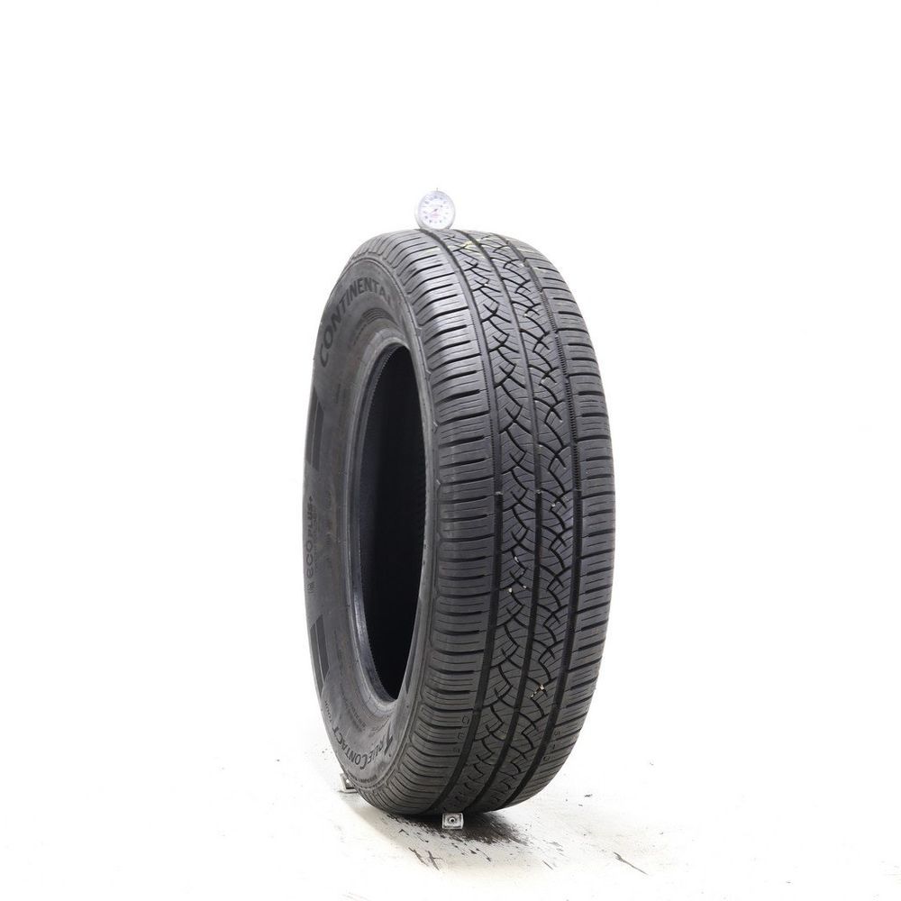 Set of (2) Used 215/65R17 Continental TrueContact Tour 99T - 9-9.5/32 - Image 1