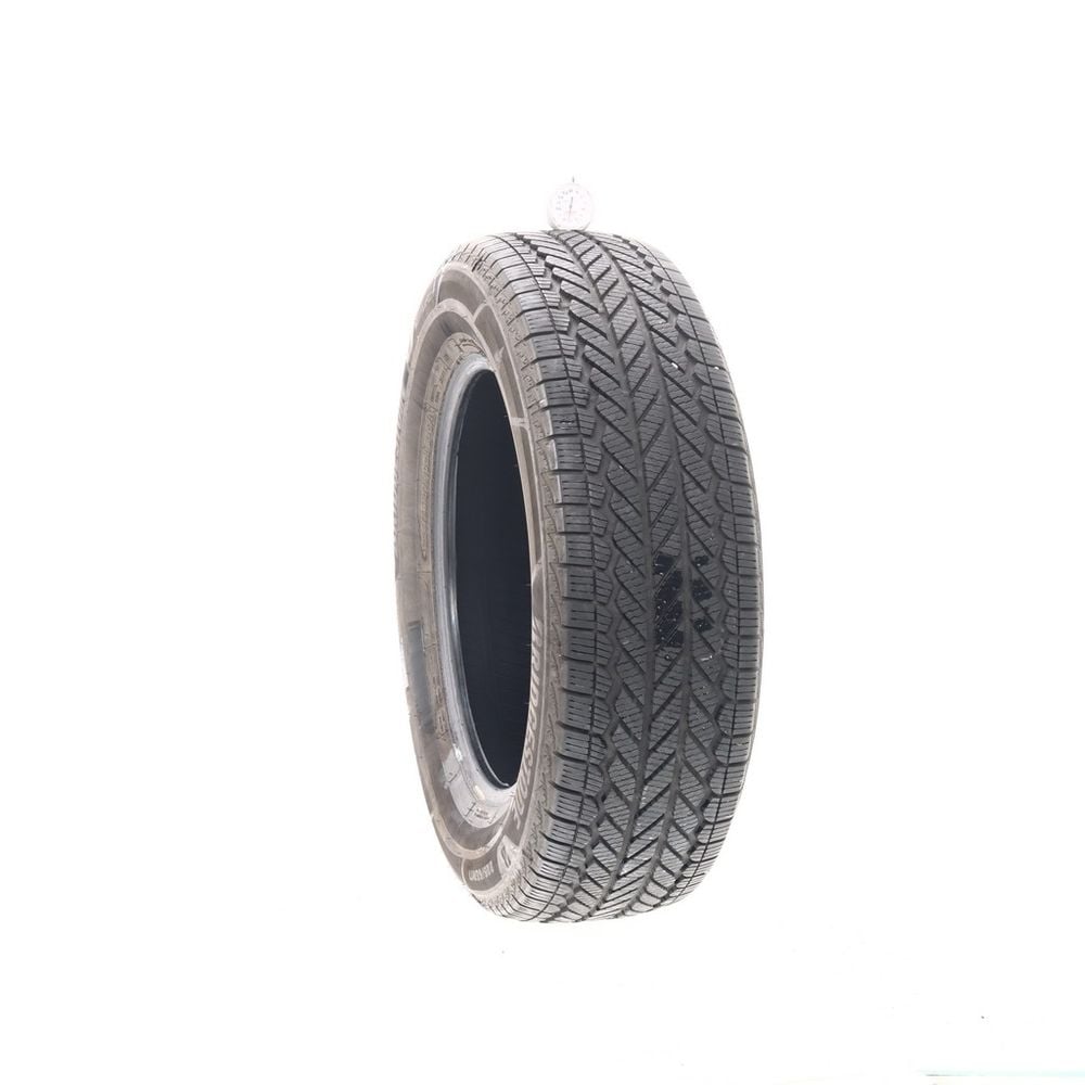 Set of (2) Used 225/65R17 Bridgestone WeatherPeak 102H - 7-8/32 - Image 1