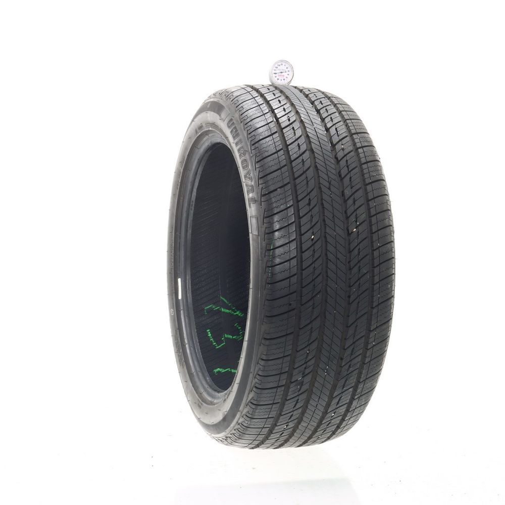 Set of (2) Used 255/45R19 Uniroyal Tiger Paw Touring A/S 100V - 9-10/32 - Image 4