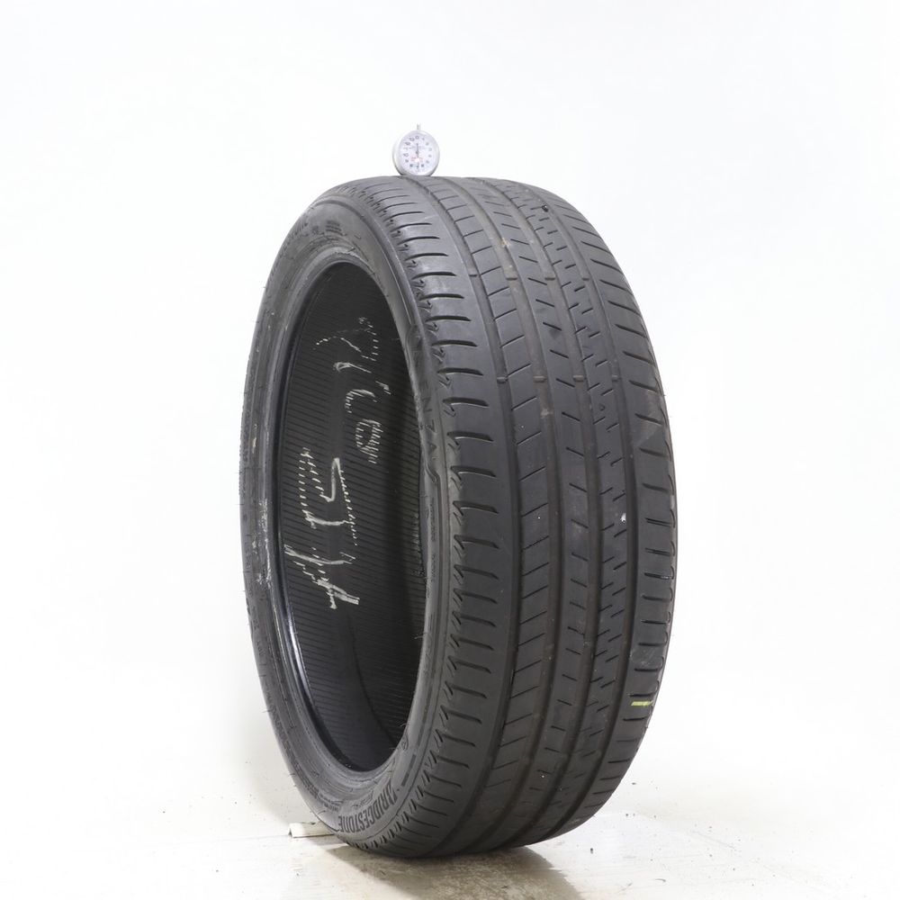 Set of (4) Used 245/40R21 Bridgestone Alenza 001 RFT 100Y - 6-7.5/32 - Image 4