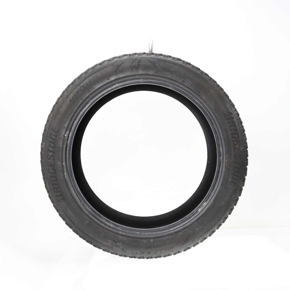 Set of (2) Used 235/50R19 Bridgestone Blizzak WS90 Studless 99H - 8-8.5/32 - Image 6