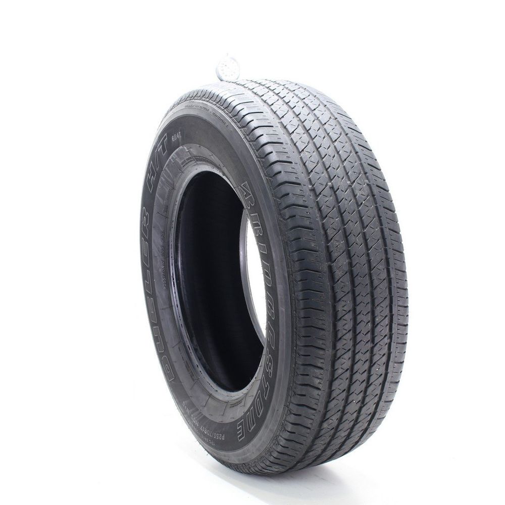 Set of (2) Used 255/70R17 Bridgestone Dueler H/T 684 II 110S - 5-6/32 - Image 1