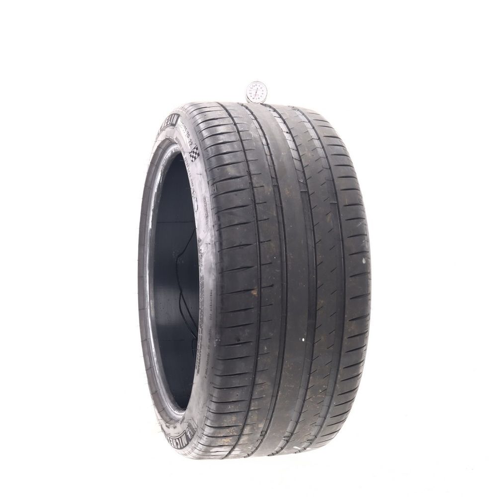 Set of (4) Used 325/35ZR22 Michelin Pilot Sport 4 S MO1 114Y - 7-7.5/32 - Image 4