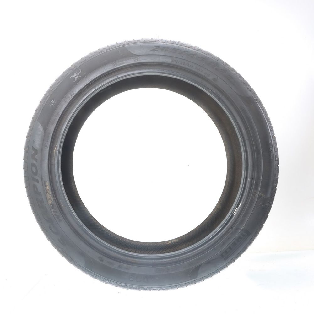 Set of (2) Used 285/45R22 Pirelli Scorpion Winter LR 114V - 5.5-6/32 - Image 3