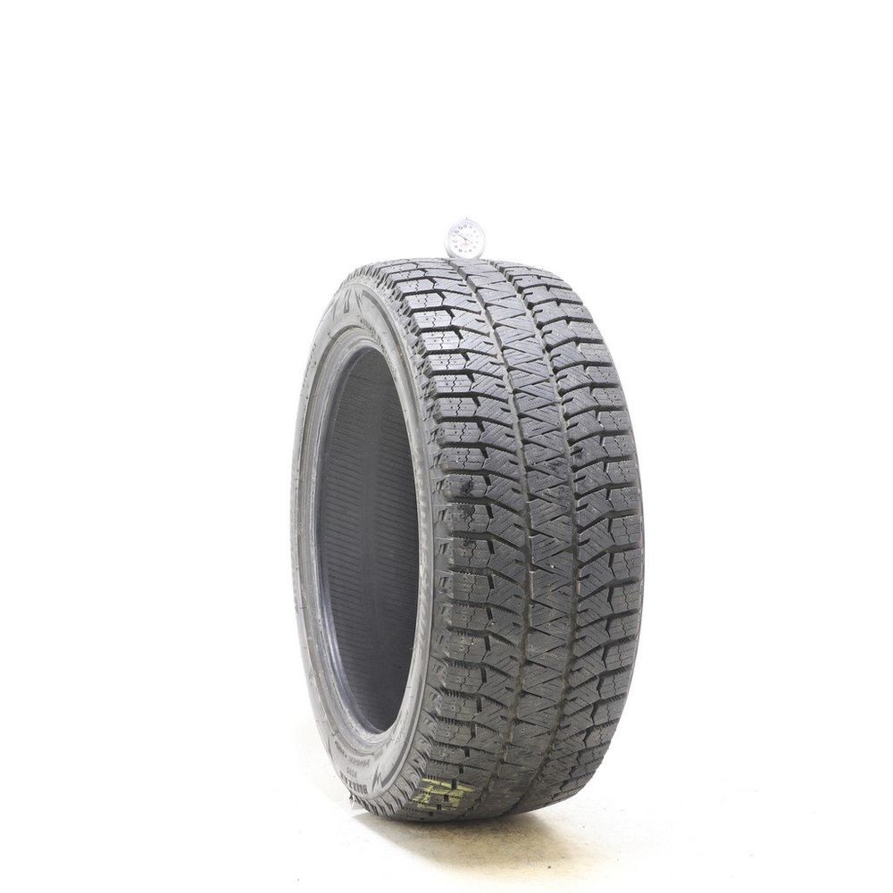 Set of (2) Used 245/45R18 Bridgestone Blizzak WS90 Studless 100H - 11.5/32 - Image 1