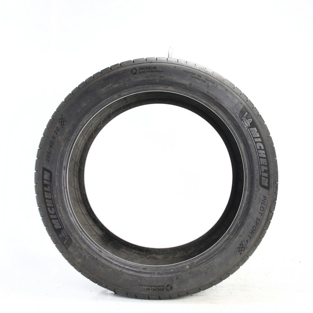 Set of (4) Used 285/40R20 Michelin Pilot Sport 4 NFO 108Y - 8-8.5/32 - Image 3