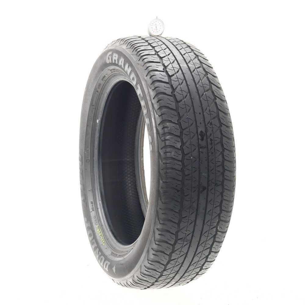 Set of (2) Used 225/60R18 Dunlop Grandtrek AT20 99H - 6.5-7/32 - Image 1