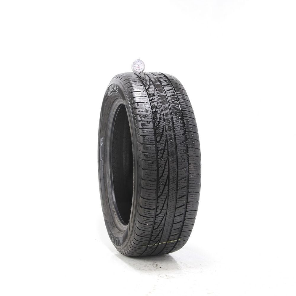 Set of (2) Used 225/55R18 Goodyear Assurance WeatherReady 98V - 5-6/32 - Image 1