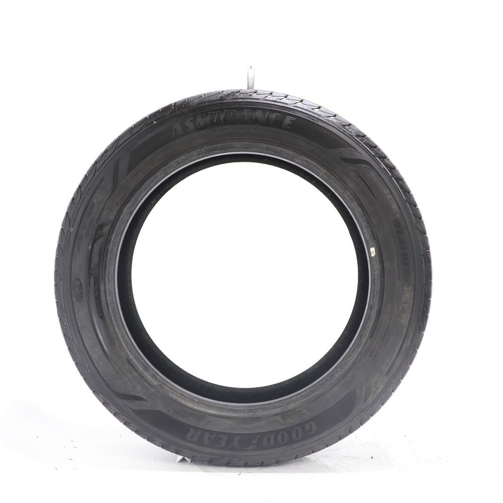 Set of (2) Used 225/55R18 Goodyear Assurance WeatherReady 98V - 5-6/32 - Image 3