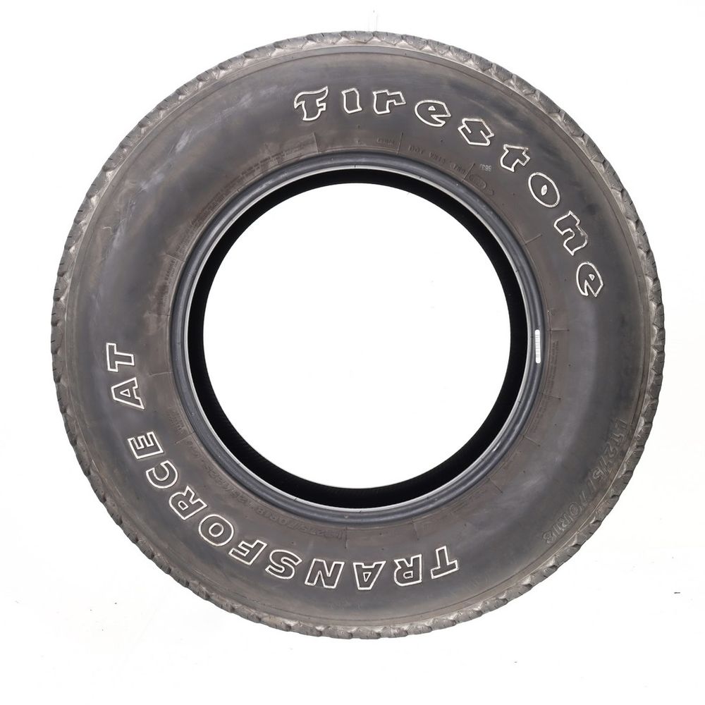 Set of (2) Used LT 275/70R18 Firestone Transforce AT 125/122S E 77.5