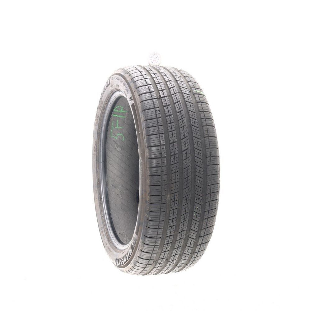 Set of (2) Used 255/45R21 Michelin Pilot Sport All Season 4 NEO 106V - 8.5-9/32 - Image 1