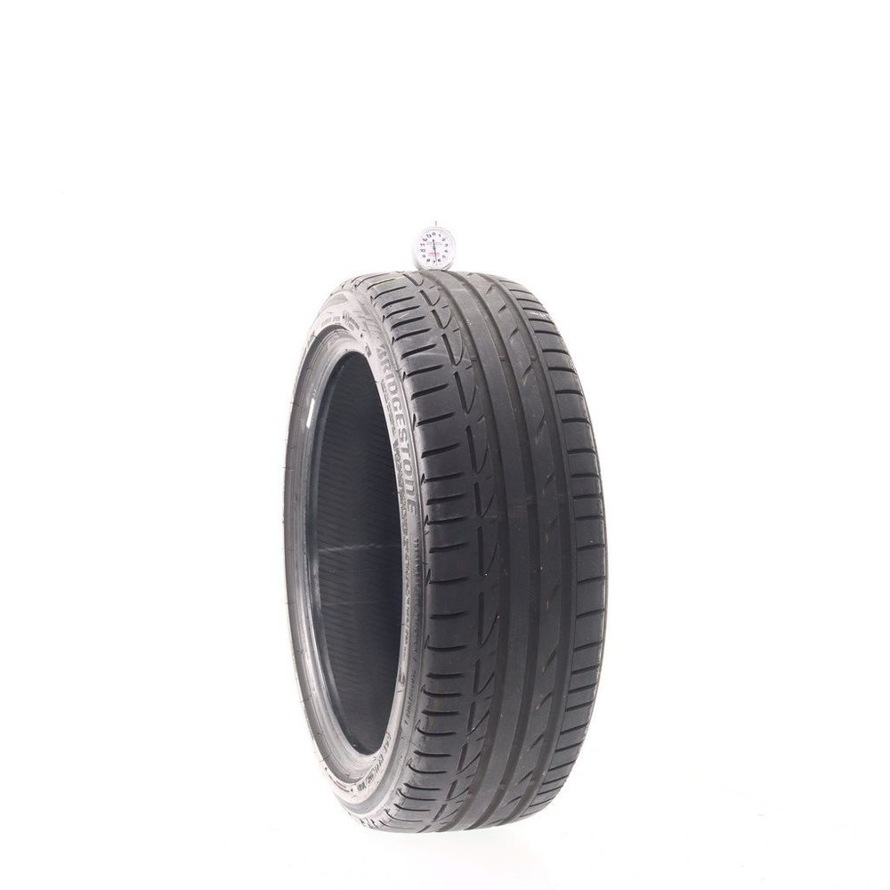 Set of (4) Used 205/45R17 Bridgestone Potenza S001 84W - 6.5-7.5/32 - Image 1