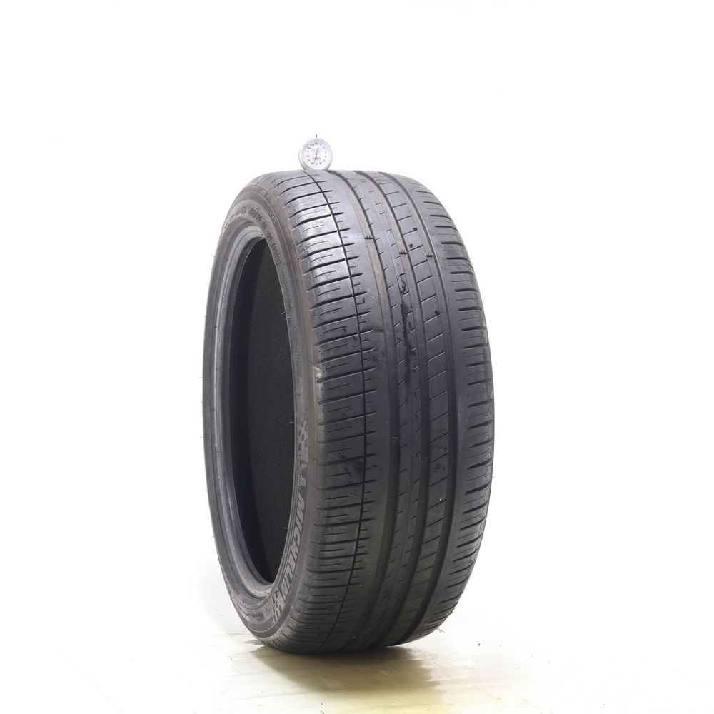 Set of (2) Used 255/40ZR20 Michelin Pilot Sport 3 MO Acoustic 101Y - 7-7.5/32 - Image 4