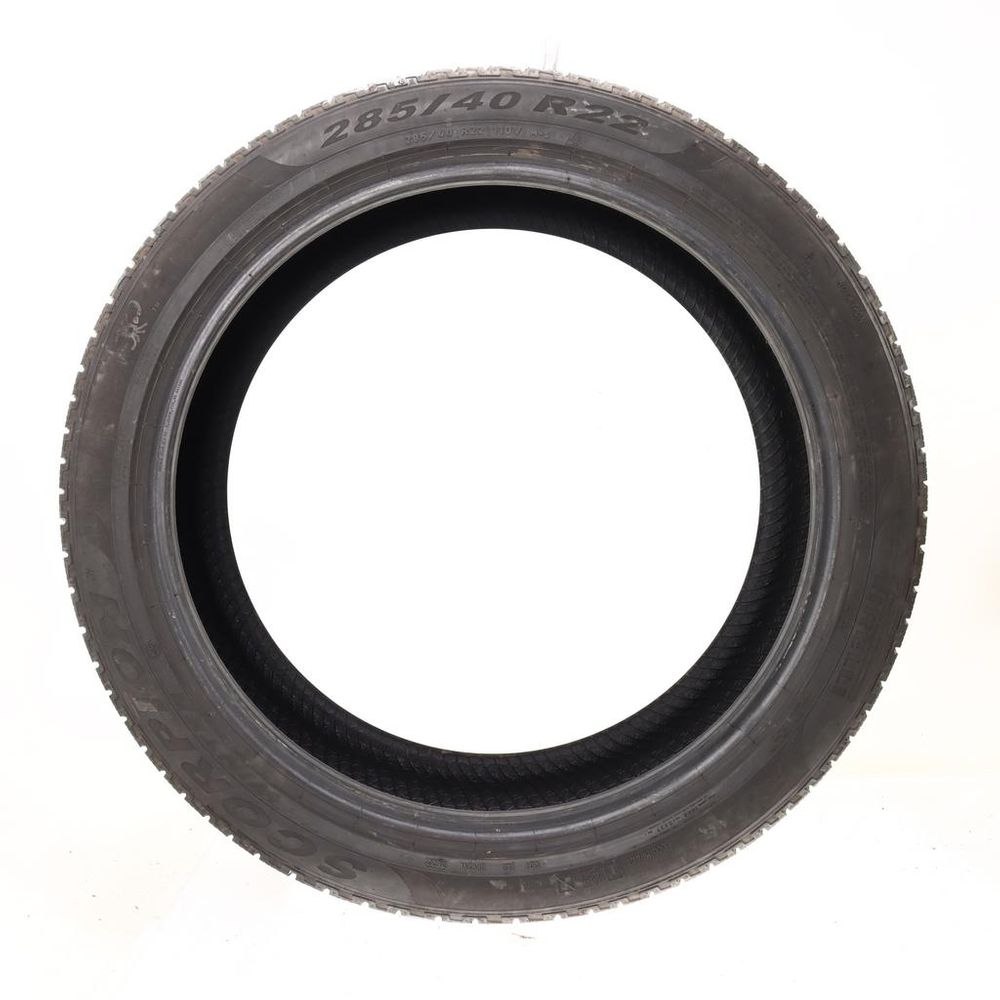 Used 285/40R22 Pirelli Scorpion Winter MO1 110V - 7.5/32 - Image 3