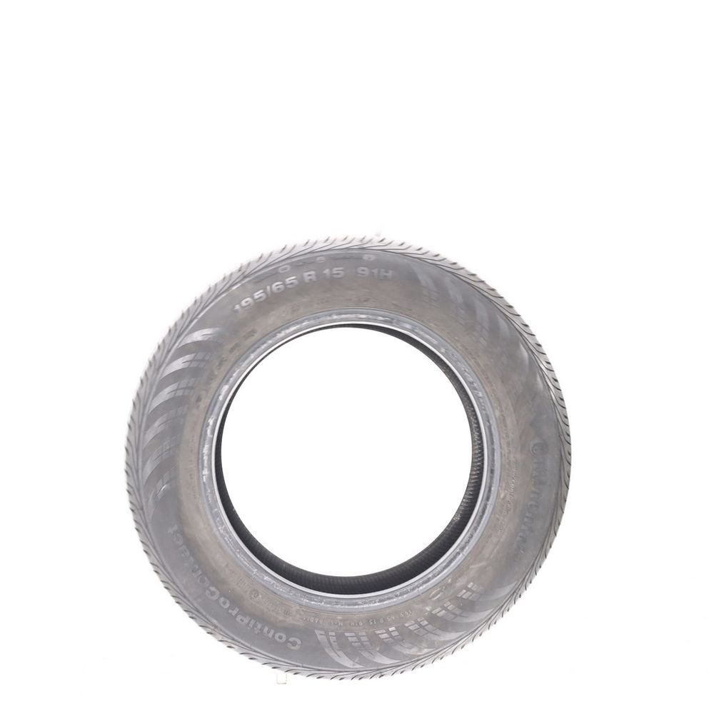 Set of (2) Used 195/65R15 Continental ContiProContact 91H - 6-6.5/32 - Image 3