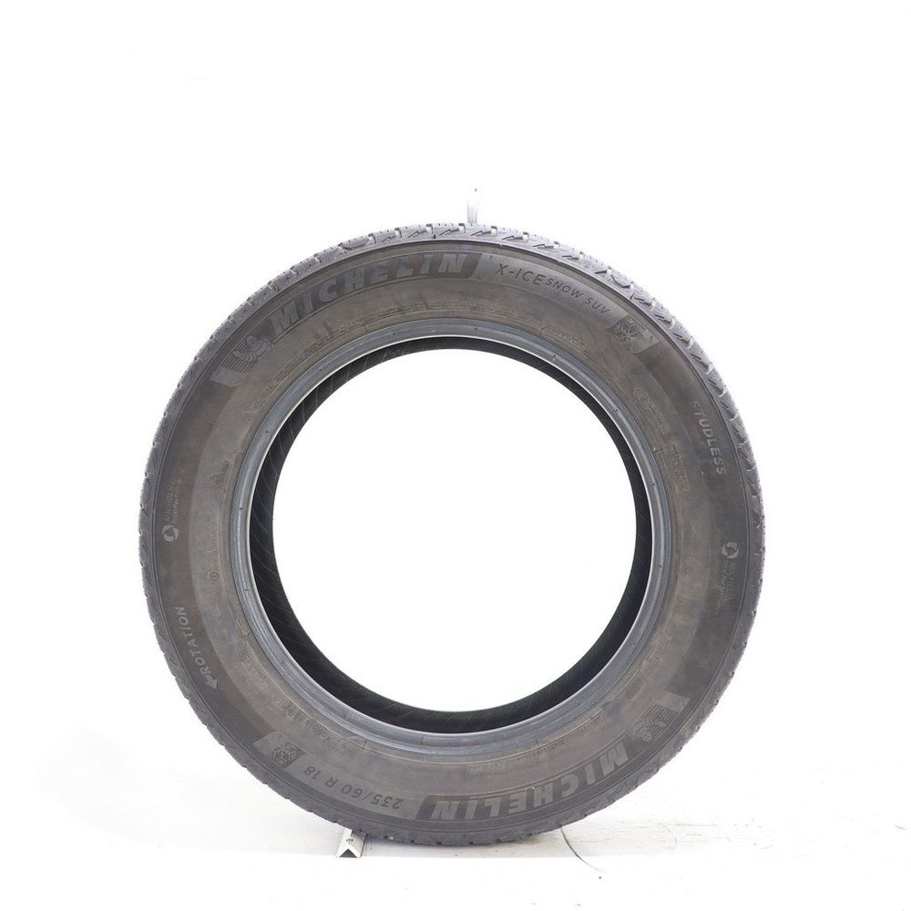 Set of (2) Used 235/60R18 Michelin X-Ice Snow SUV 107T - 7-7.5/32 - Image 6