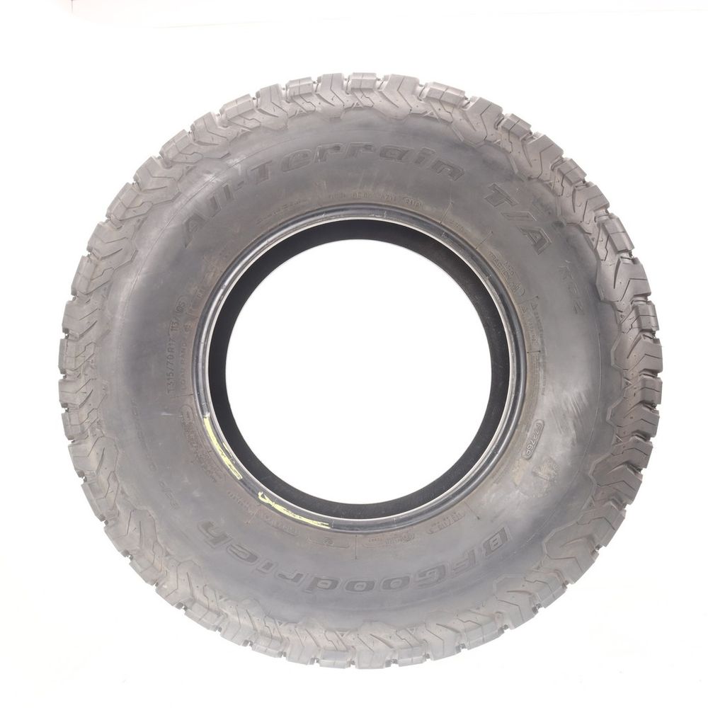 Used LT 315/70R17 BFGoodrich All-Terrain T/A KO2 113/110S C - 16/32 - Image 3