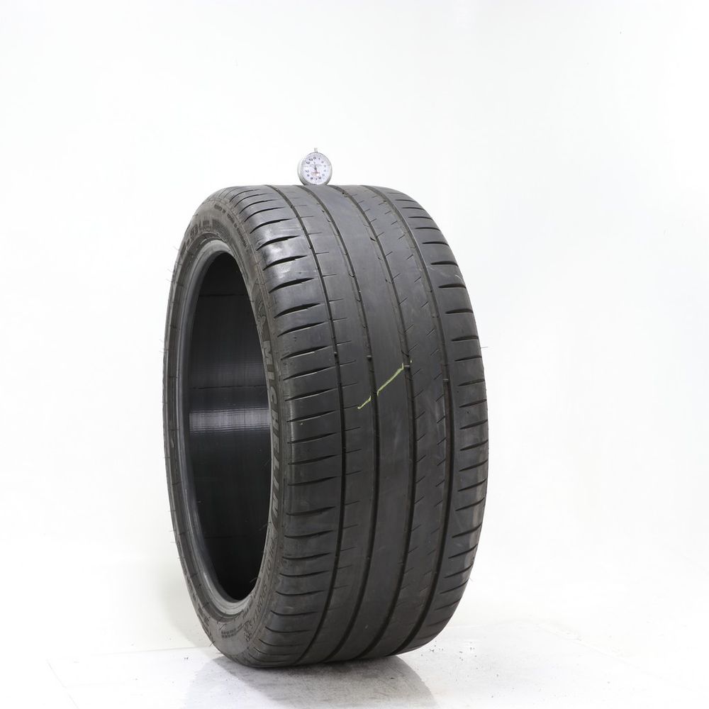 Set of (2) Used 285/35ZR20 Michelin Pilot Sport 4 S 104Y - 5-6.5/32 - Image 4
