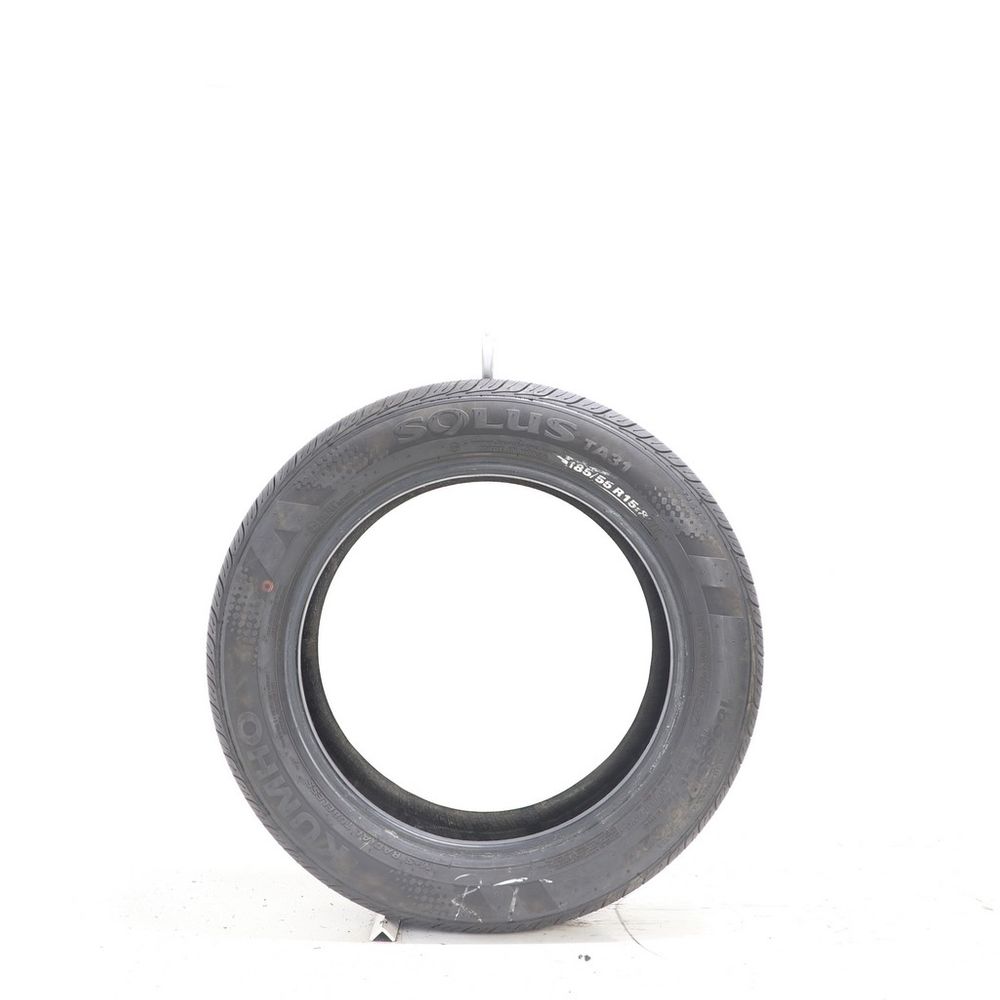 Set of (2) Used 185/55R15 Kumho Solus TA31 82H - 9.5/32 - Image 3