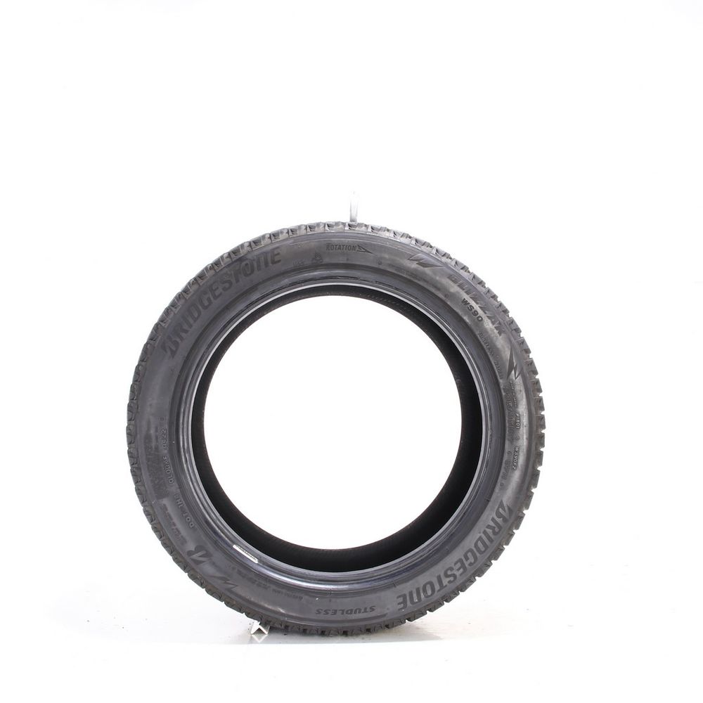 Set of (2) Used 235/45R17 Bridgestone Blizzak WS90 Studless 97H - 7-8/32 - Image 6