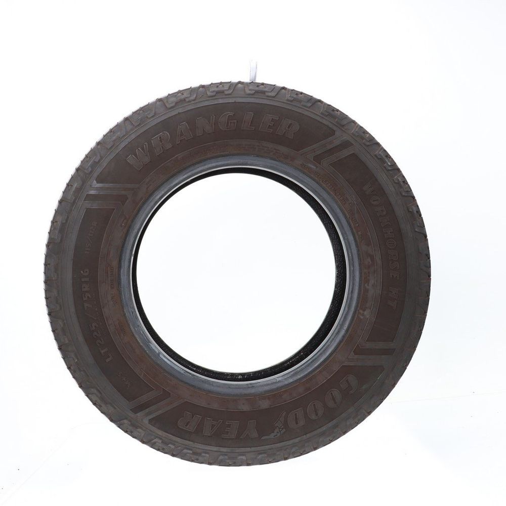 Set of (2) Used LT 225/75R16 Goodyear Wrangler Workhorse HT 115/112R E - 10/32 - Image 3