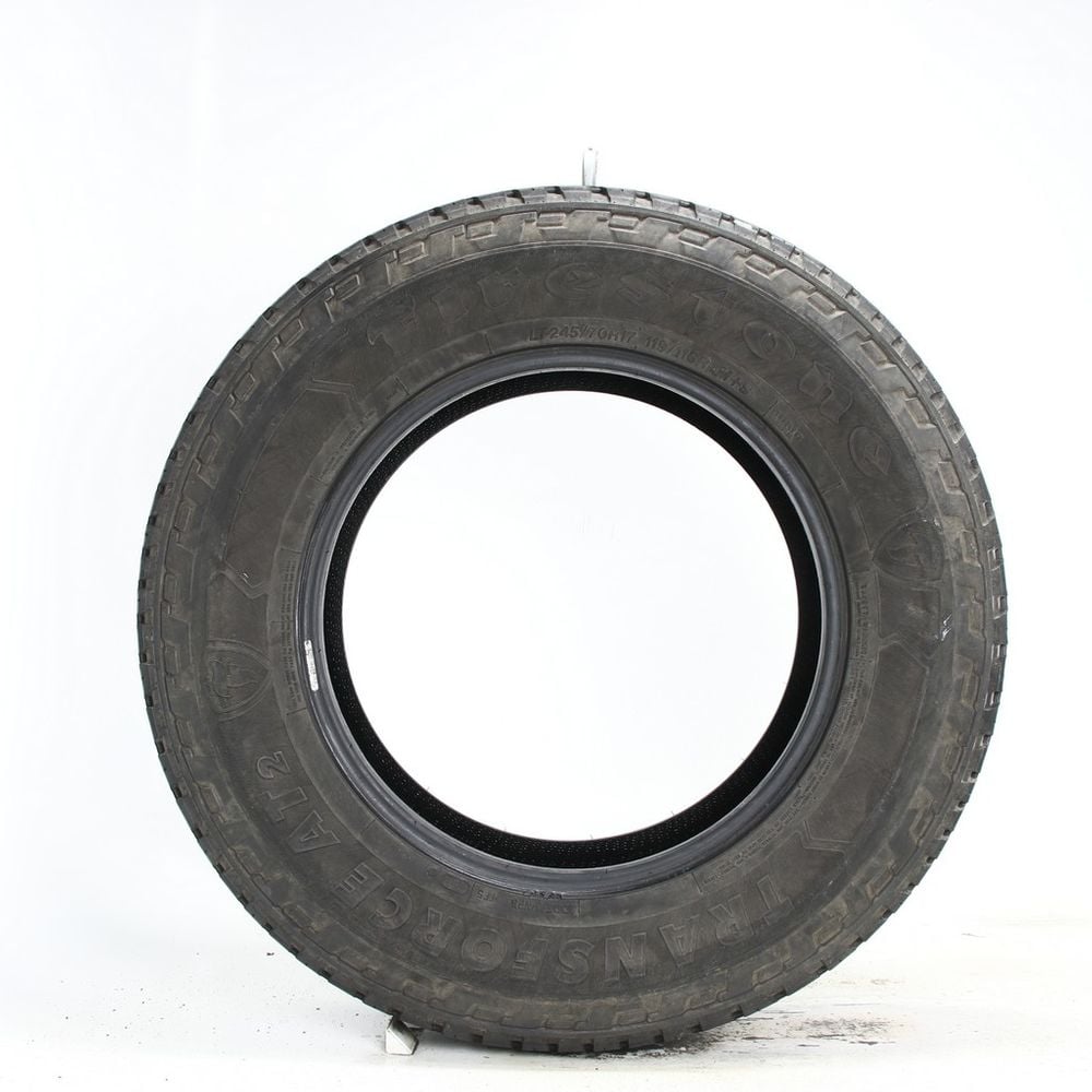 Set of (2) Used LT 245/70R17 Firestone Transforce AT2 119/116R E - 9-9.5/32 - Image 6