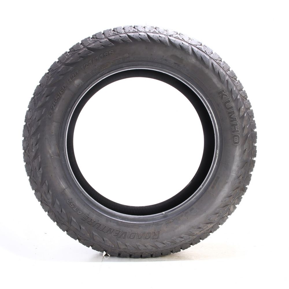 Set of (2) Used LT 265/60R20 Kumho Road Venture AT52 121/118S E - 12-13/32 - Image 6