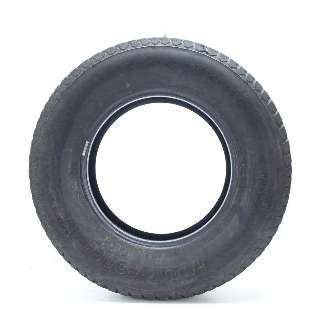 Set of (2) Used LT 265/70R17 Firestone Transforce AT 121/118Q E - 7.5-8/32 - Image 6