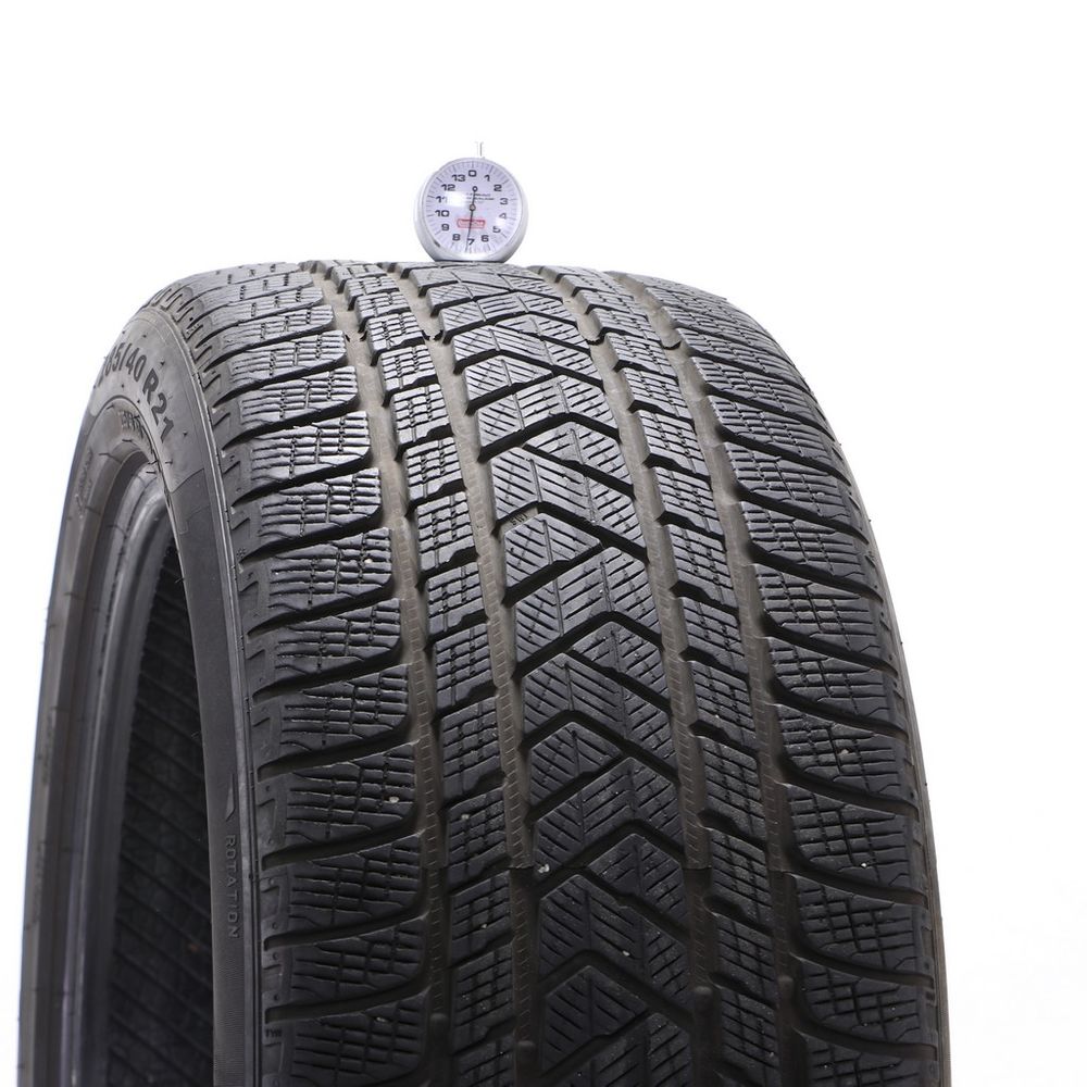 Set of (2) Used 285/40R21 Pirelli Scorpion Winter 109V - 7-7.5/32 - Image 4