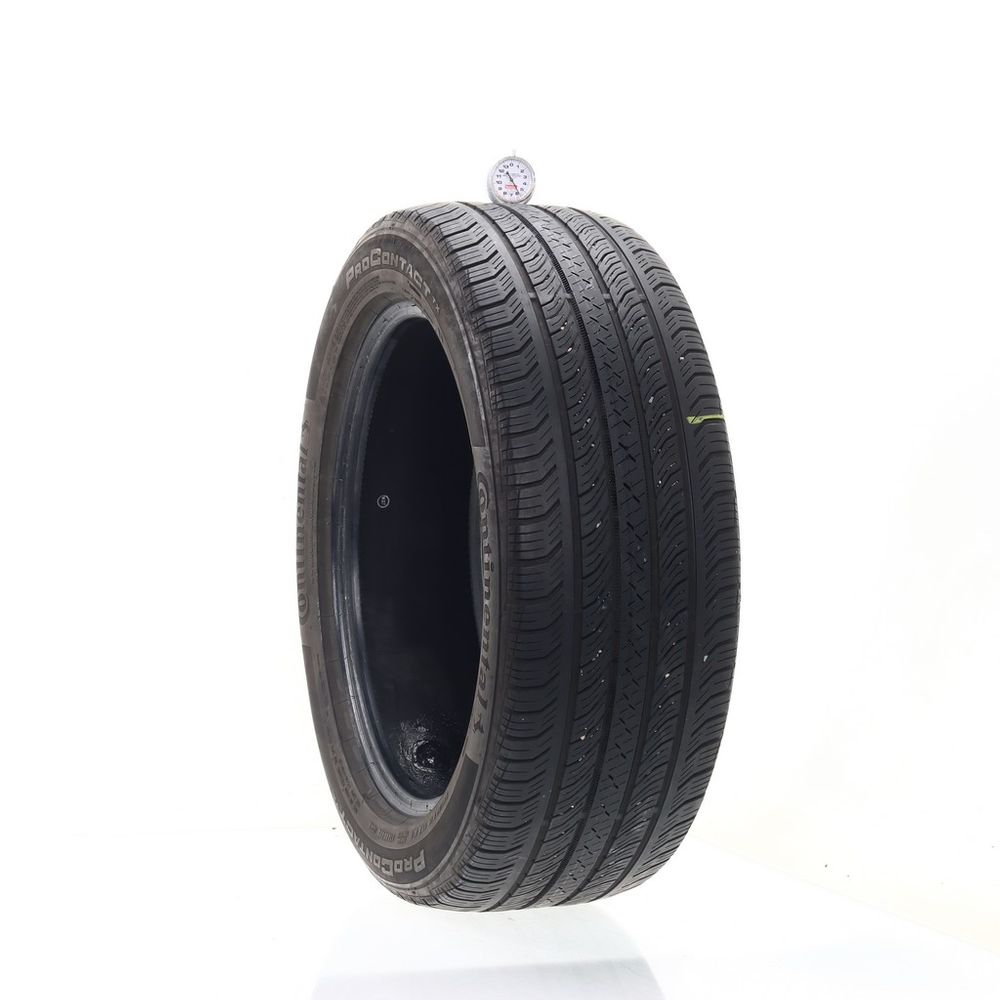 Set of (4) Used 235/50R19 Continental ProContact TX AO 99H - 5.5-6/32 - Image 1