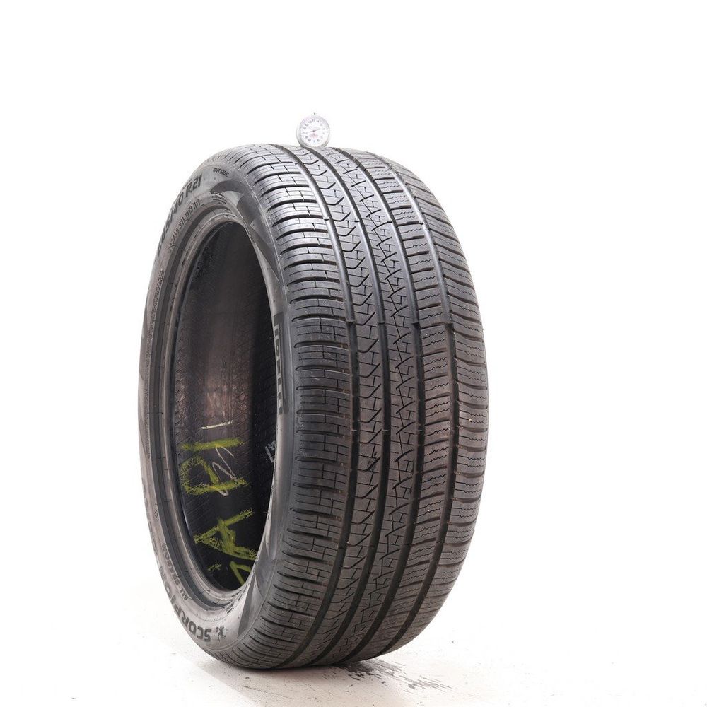 Set of (2) Used 285/40R21 Pirelli Scorpion Zero AO1 109H - 9-10/32 - Image 4