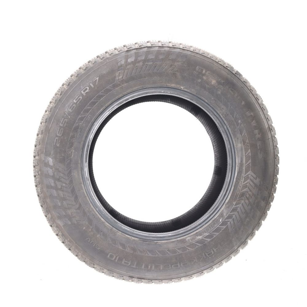 Set of (2) Used 265/65R17 Nokian Hakkapeliitta 10 SUV Studded 112T - 8/32 - Image 3