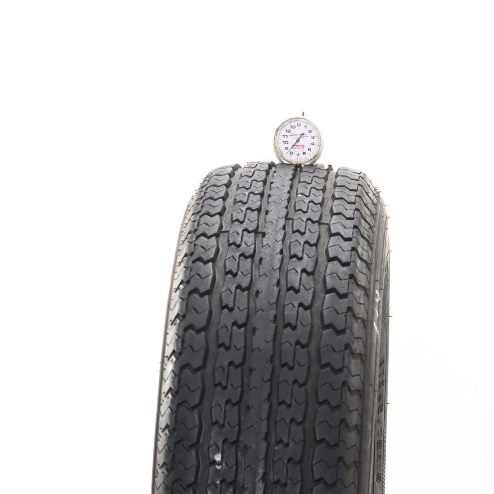 Set of (4) Used ST 225/75R15 Power King Towmax STR II 117/112L E - 8.5-9/32 - Image 2