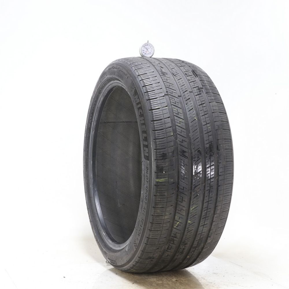 Set of (2) Used 265/40R21 Michelin Pilot Sport All Season 4 NEO 101V - 5-5.5/32 - Image 1