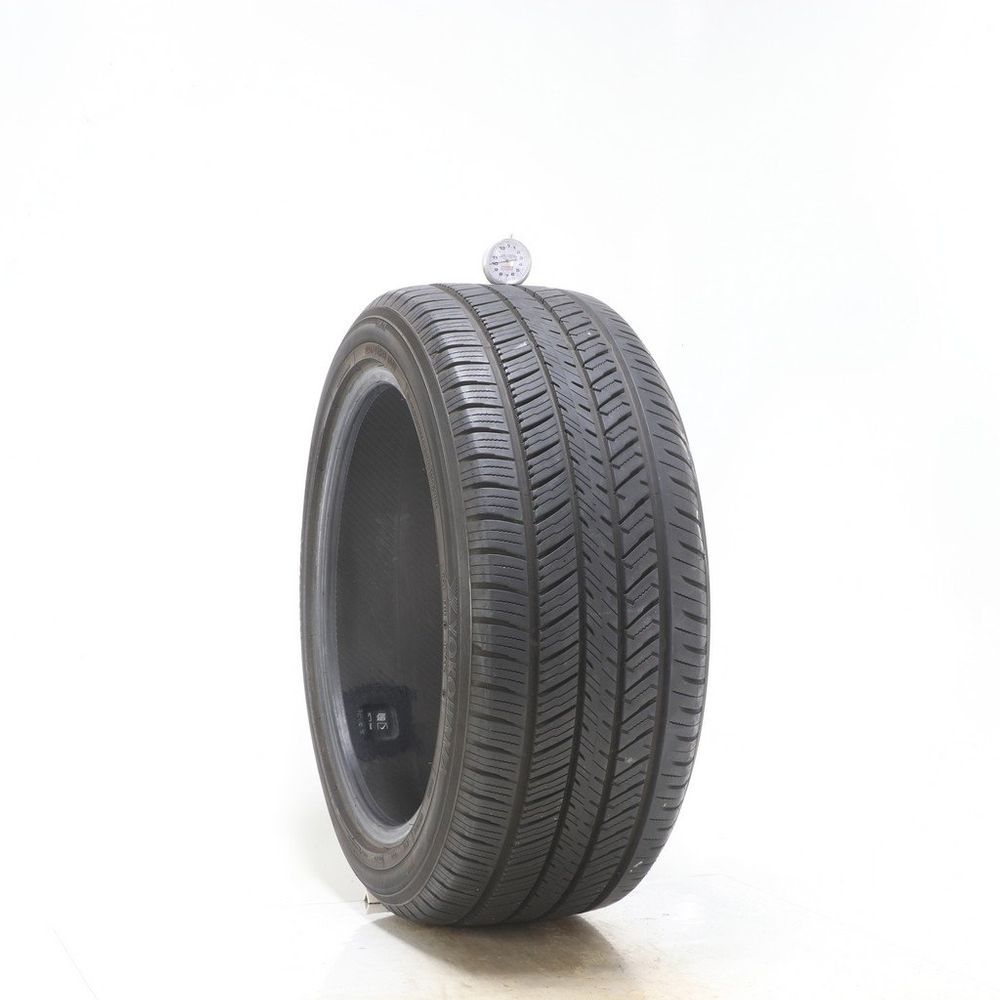 Set of (2) Used 245/45R18 Yokohama YK-GTX 100V - 10-11/32 - Image 1