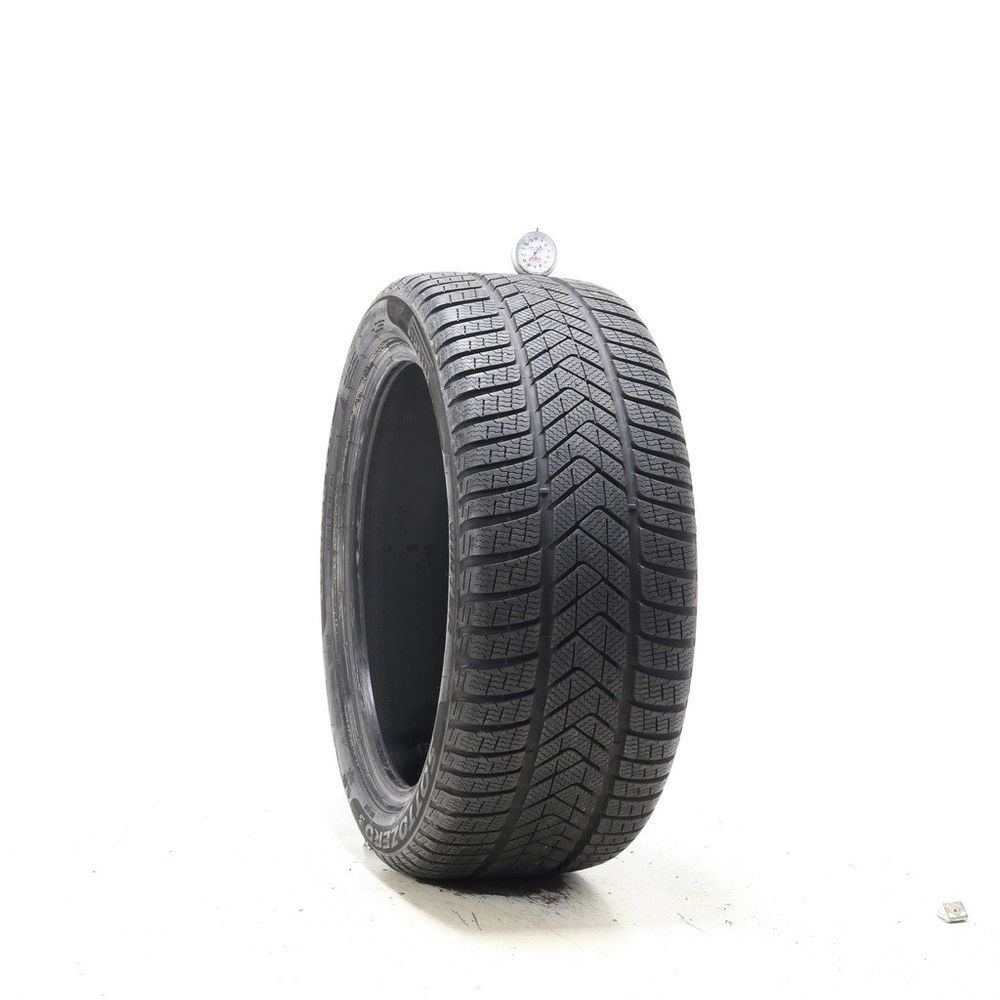 Set of (2) Used 255/40R18 Pirelli Winter Sottozero 3 Run Flat 99V - 8.5-9/32 - Image 1