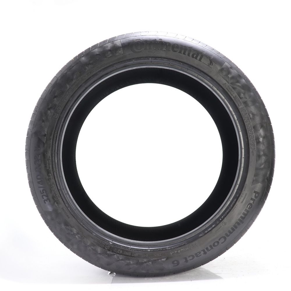 Set of (2) Used 325/40R22 Continental PremiumContact 6 MO-S ContiSilent 114Y - 4.5-5/32 - Image 3