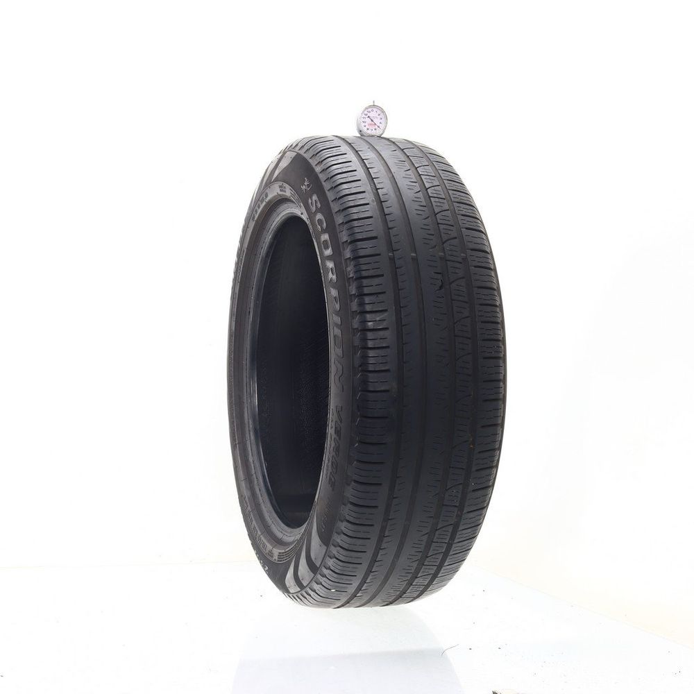 Set of (4) Used 235/55R19 Pirelli Scorpion Verde MOE Run Flat 101H - 5-5.5/32 - Image 1