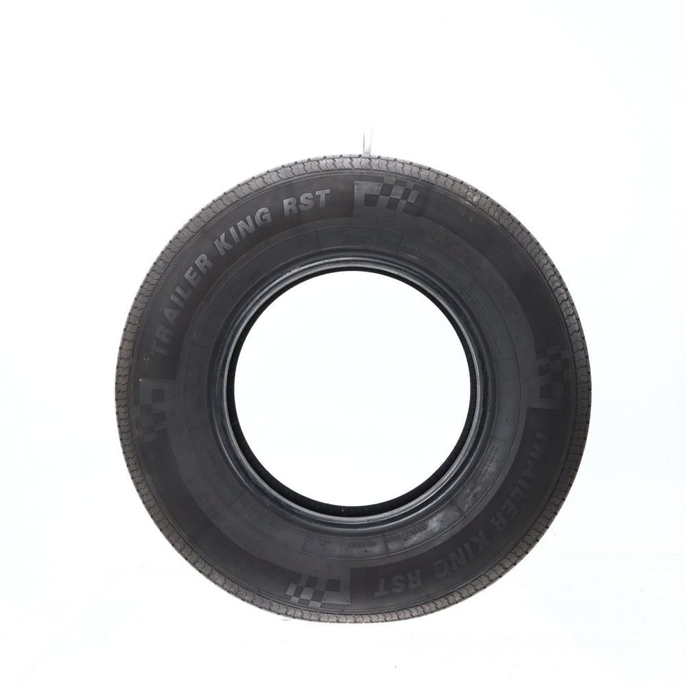 Set of (2) Used ST 225/75R15 Trailer King RST 117/112M E - 6/32 - Image 3