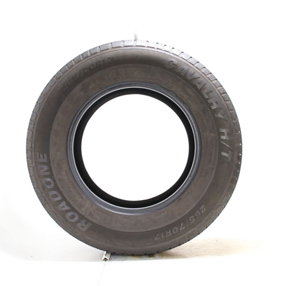 Set of (2) Used 265/70R17 RoadOne Cavalry H/T 115T - 8-8.5/32 - Image 3