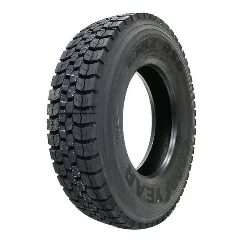 Set of (4) New 295/75R22.5 Goodyear G182 RSD 144L - Image 1