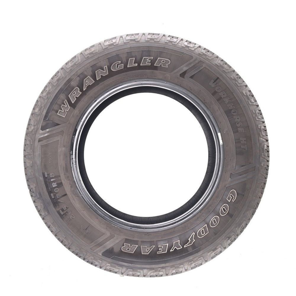 Set of (2) Used 265/70R18 Goodyear Wrangler Workhorse HT 116T - 6-7.5/32 - Image 3