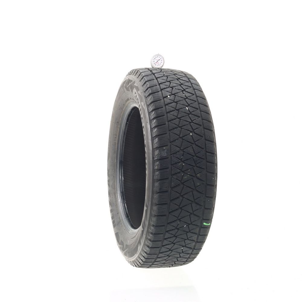 Set of (2) Used 225/65R17 Bridgestone Blizzak DM-V2 102S - 8.5-9/32 - Image 1