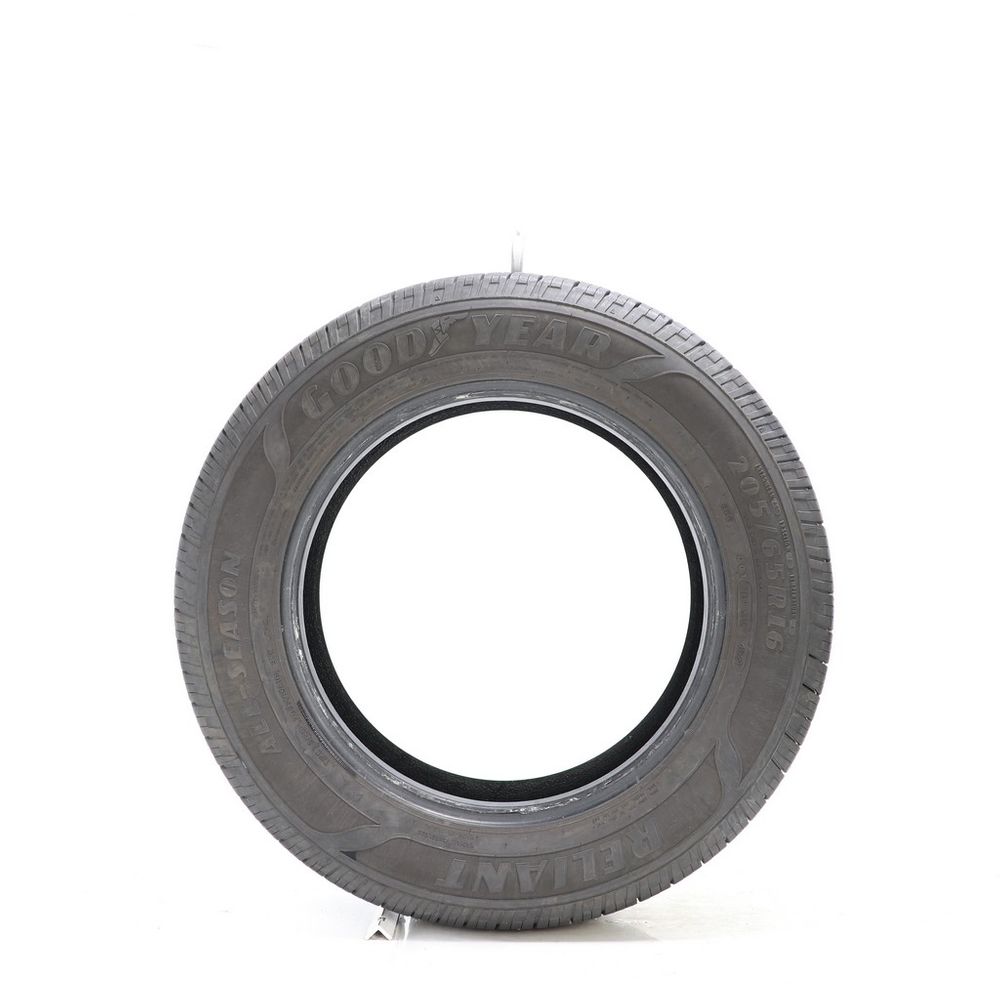 Set of (2) Used 205/65R16 Goodyear Reliant All-season 95H - 7.5-8.5/32 - Image 3