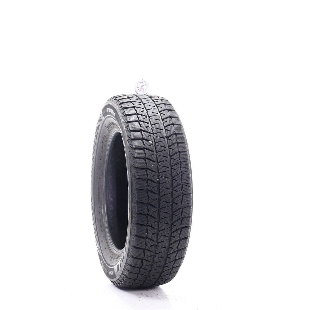 Set of (2) Used 205/65R16 Bridgestone Blizzak WS80 95T - 8.5-10/32 - Image 1