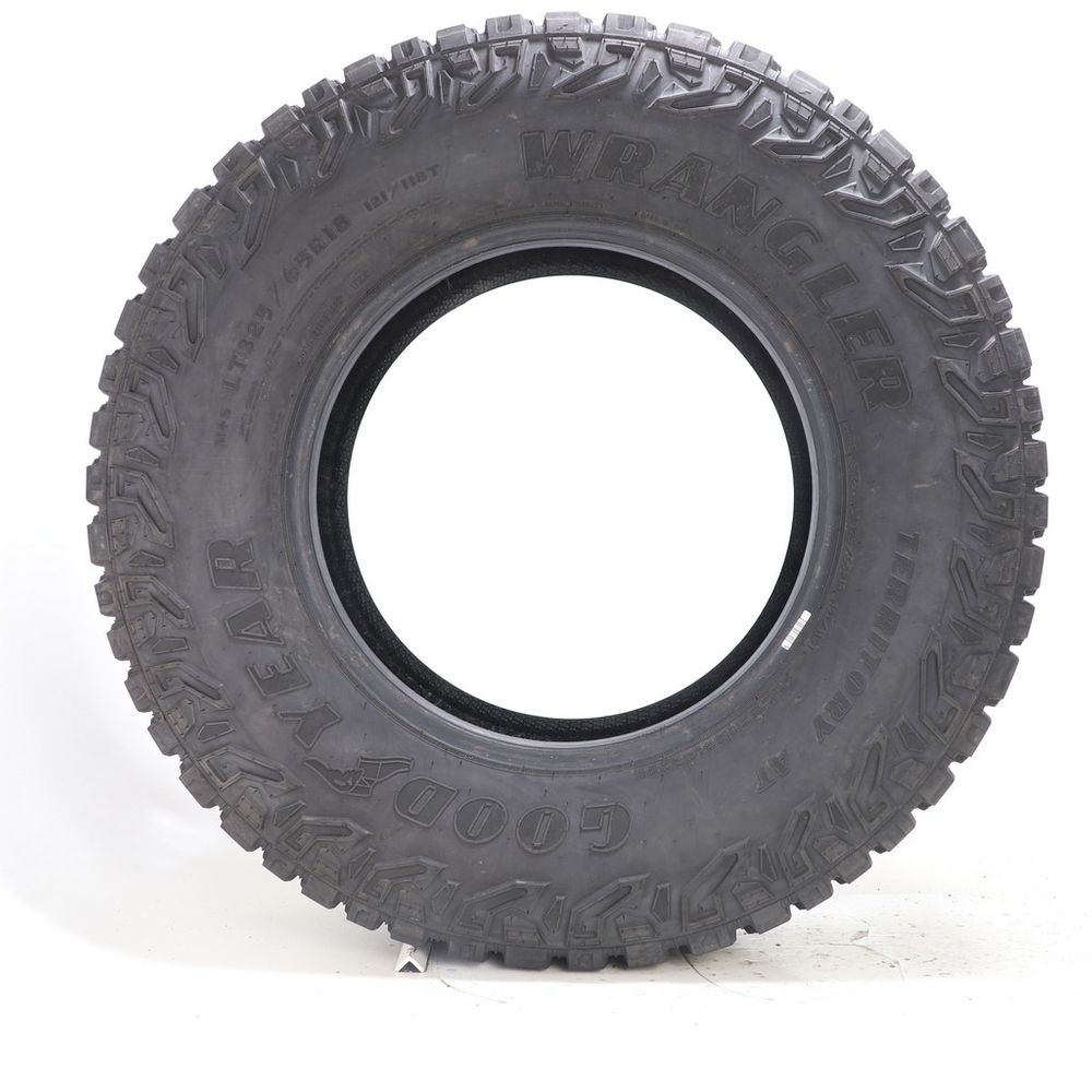 Set of (2) Used LT 325/65R18 Goodyear Wrangler Territory AT 121/118T - 14.5-15/32 - Image 3