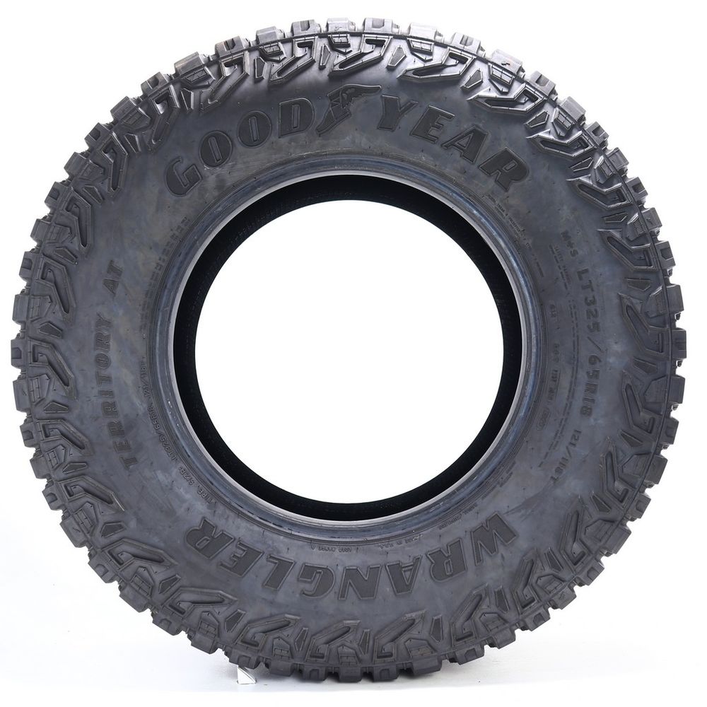 Set of (2) Used LT 325/65R18 Goodyear Wrangler Territory AT 121/118T - 14.5-15/32 - Image 6