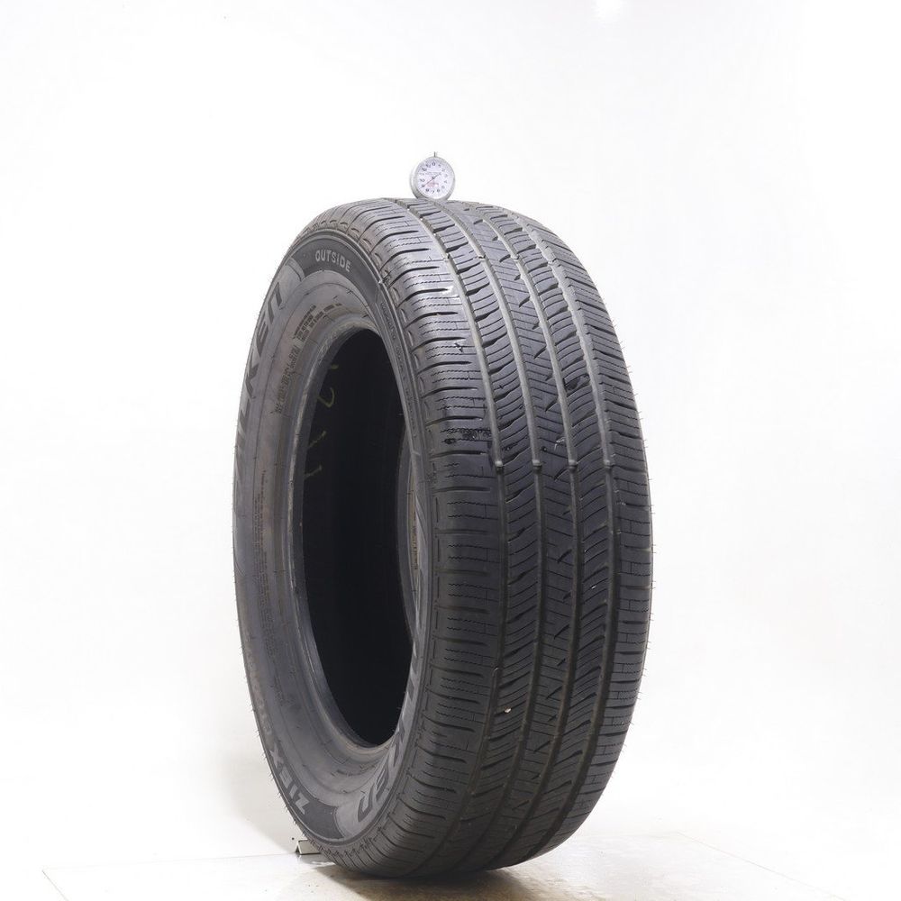 Set of (2) Used 245/60R18 Falken Ziex CT60 A/S 105V - 9-10/32 - Image 1