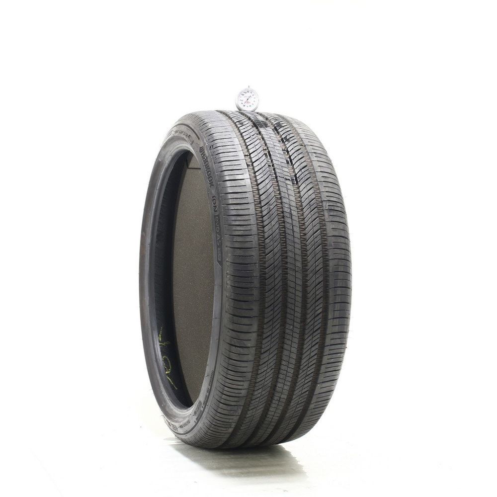 Set of (2) Used 255/35R21 Hankook iON evo AS SUV Sound Absorber EV 98W - 8/32 - Image 1