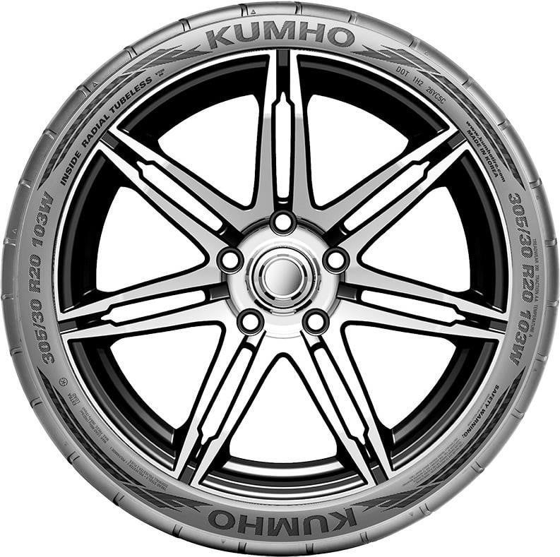 Set of (2) New 225/45R17 Kumho Ecsta V730 94W - Image 2